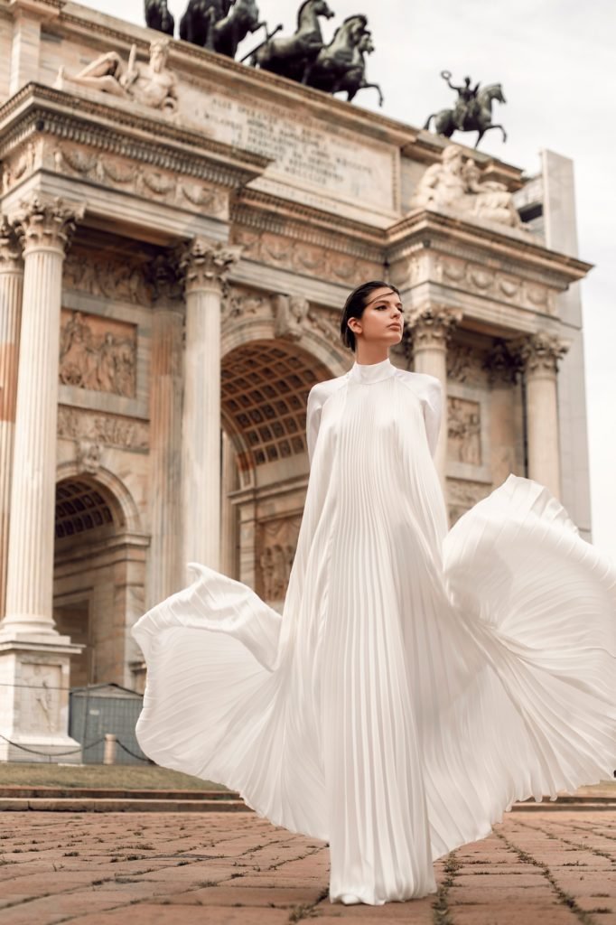 FASHION ICON AMAL AMEEN BECOMES  THE FIRST QATARI MUSE OF ESME VIE